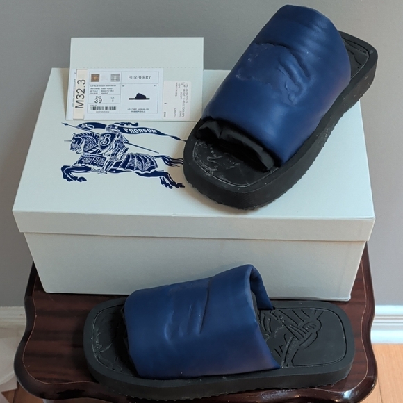 Burberry Other - Burberry Men's Puffy Knight Slides
